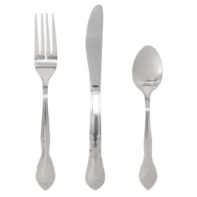 Gibson Everyday Fairmont 3 Piece Stainless Steel Flatware Set