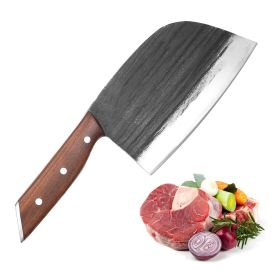 Meat Cleaver Knife Heavy Duty Japanese Hand Forged Chef Knife (Option: Japanese Cleaver Knife)