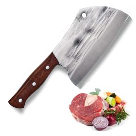 Meat Cleaver Knife Heavy Duty Japanese Hand Forged Chef Knife (Option: Heavy Duty Meat Cleaver Knife)