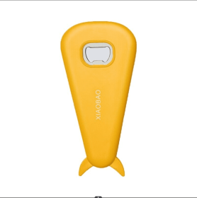 Reheyre Sturdy Bottle Opener - Rust-Proof ABS Jar (Color: Yellow)